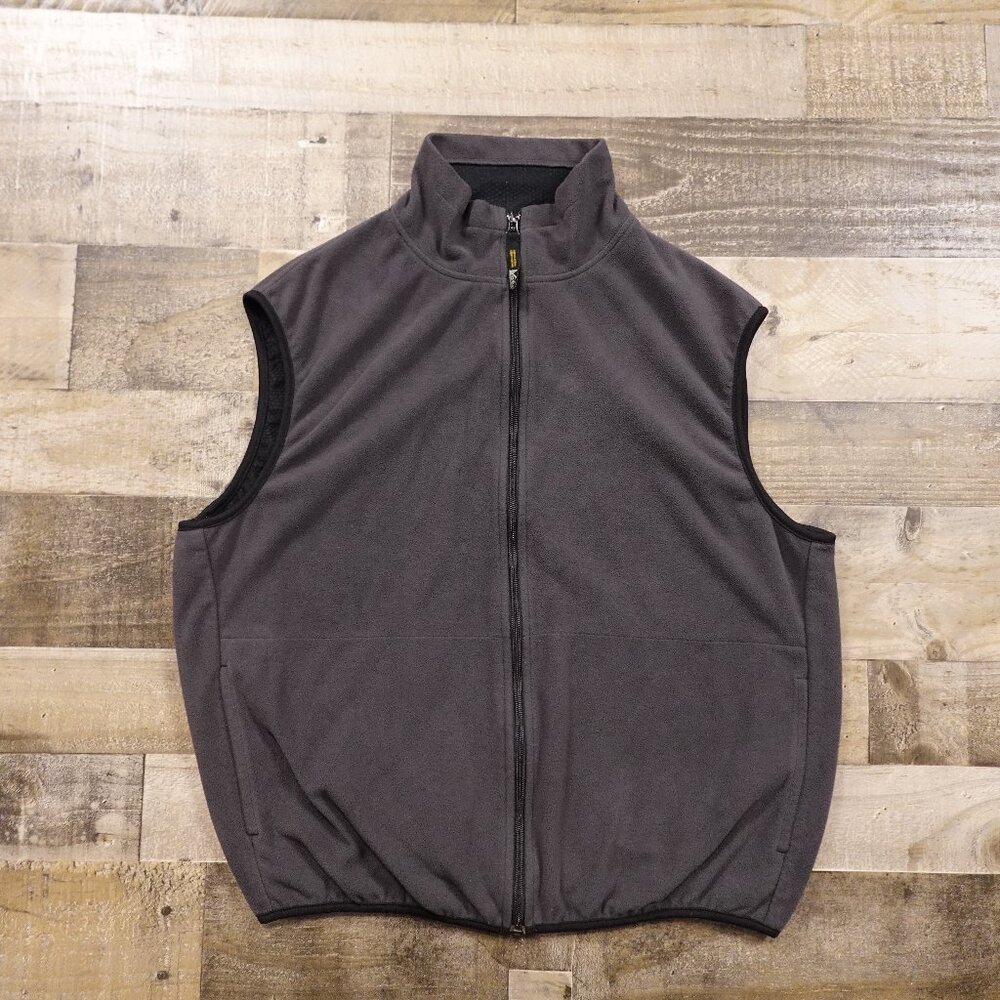 REI Fleece Vest Unisex Large Charcoal Gray Outdoor‎ Hiking Layer